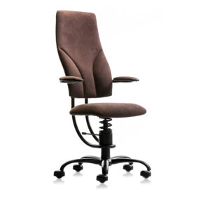 SpinaliS Navigator forgószék D817 sötétbarna szövettel